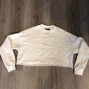 Topshop cropped sweater